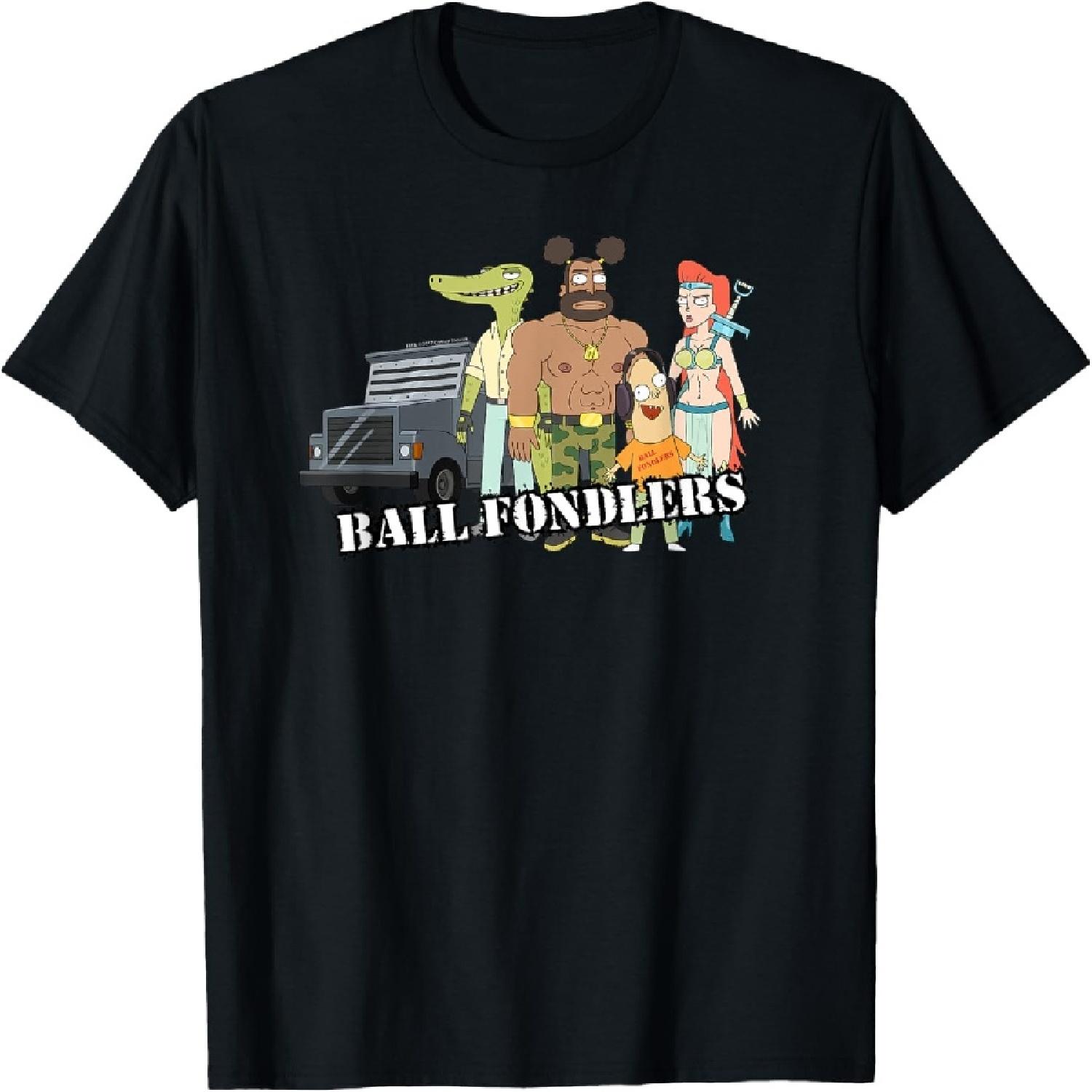 Футболка Рик и Морти Любители мячиков XXXXXL разноцветный